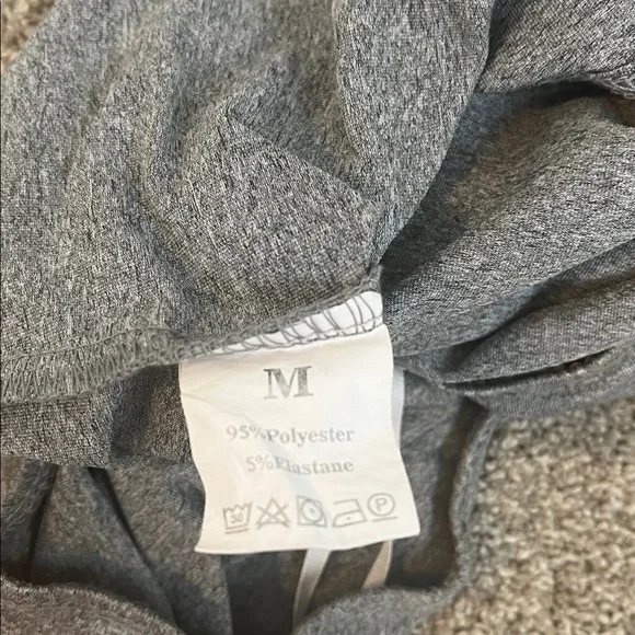 Gray Strapless Top - Picture 2 of 2